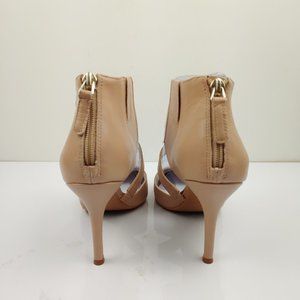 nine west forty asymmetrical strappy pumps